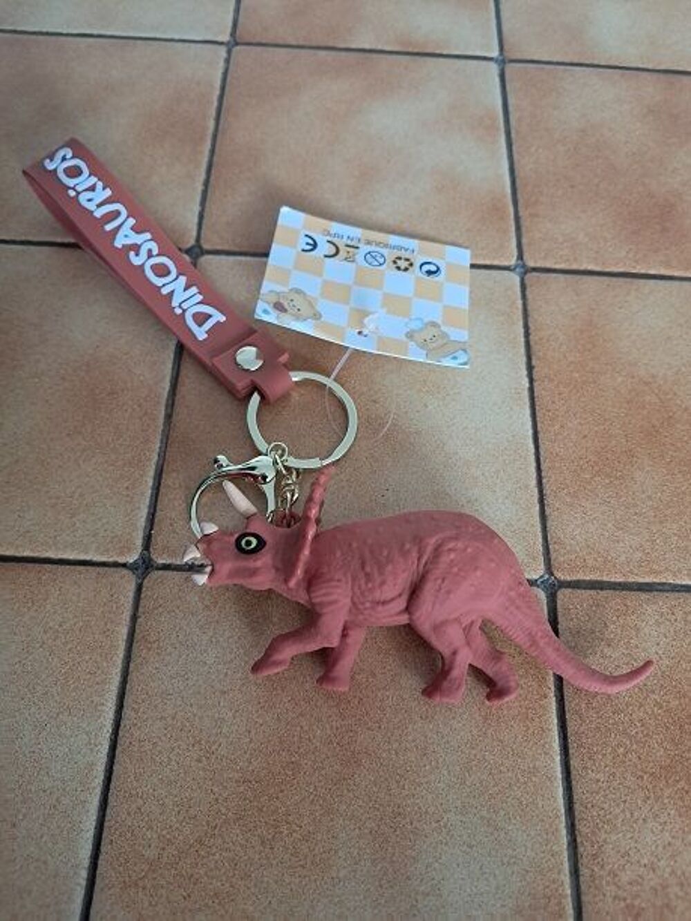 Lot Dinosaures Peluche Porte-cl&eacute; neuf garcon T-Rex jeu Jeux / jouets