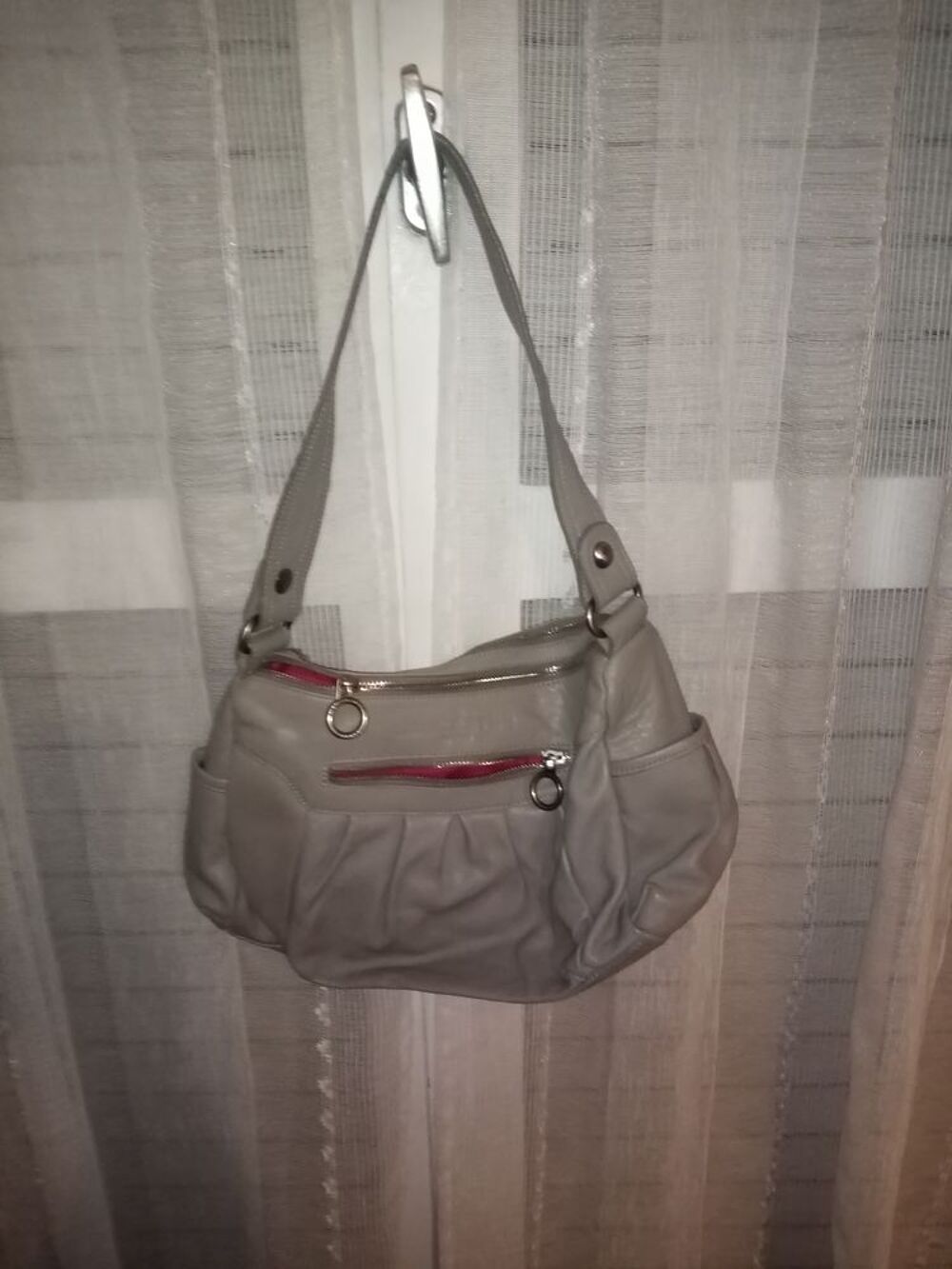 sac Lancaster en cuir de vachette Maroquinerie