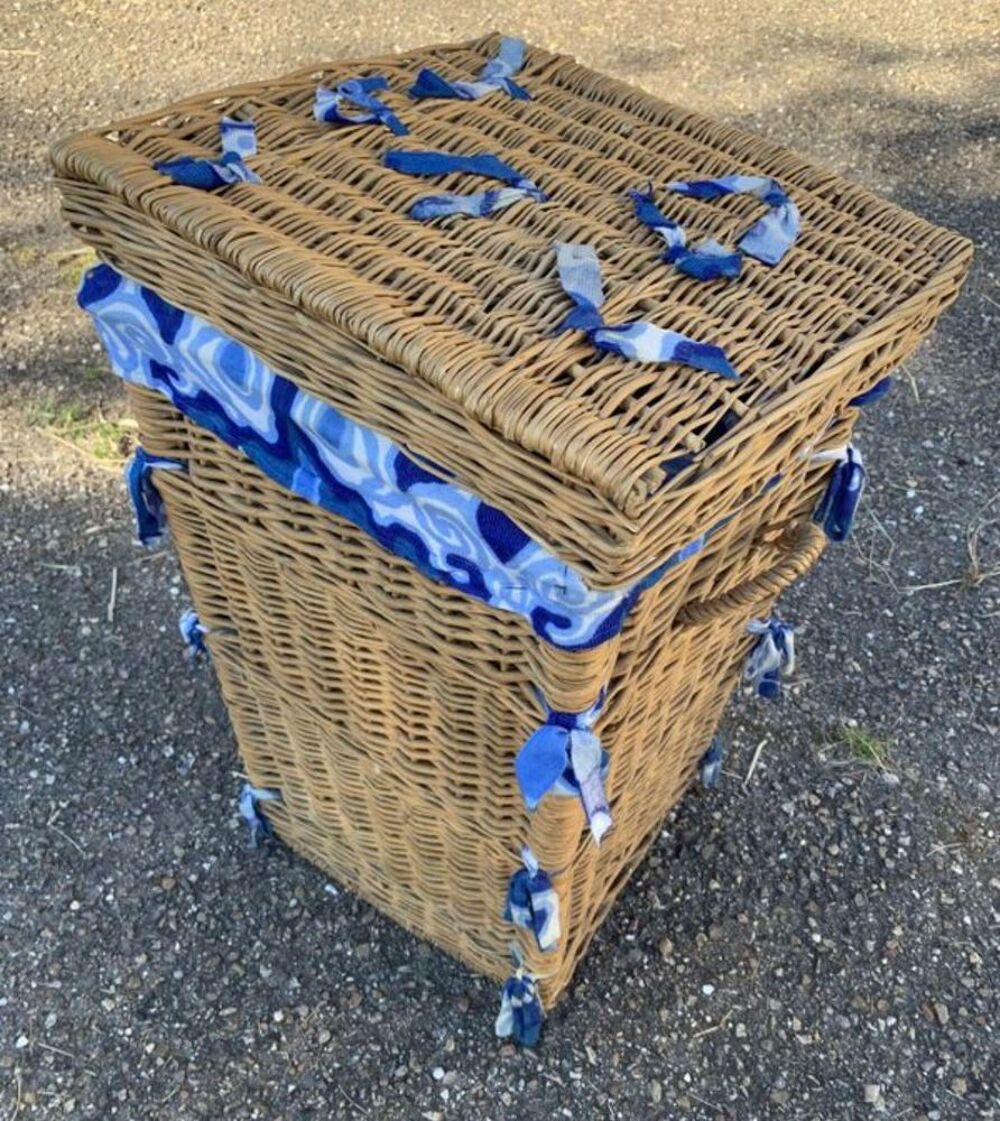 panier en osier Décoration