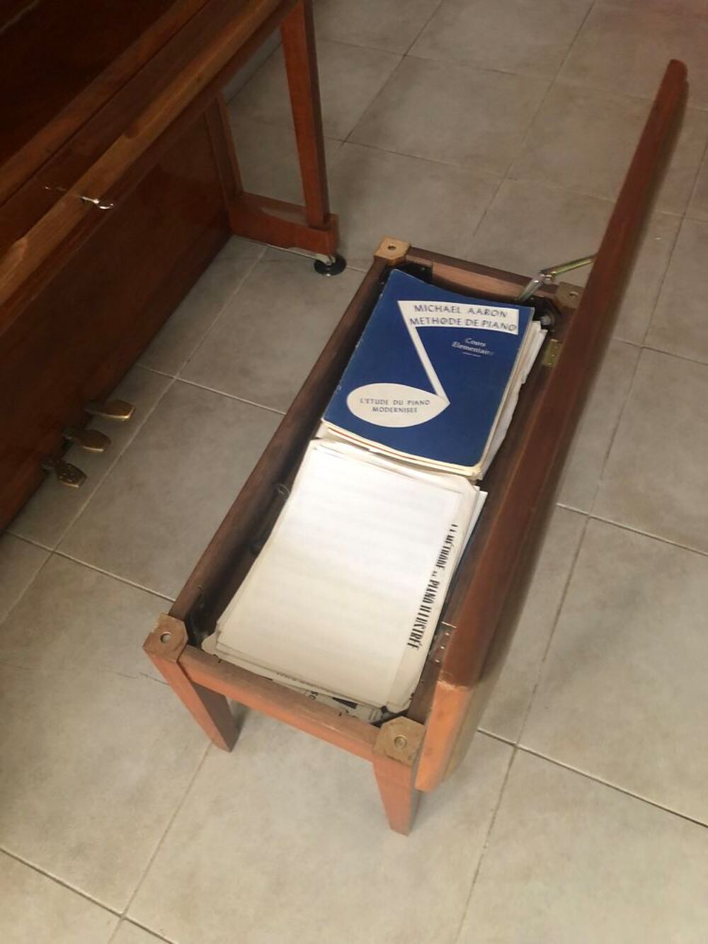 Piano droit marque Samick Instruments de musique