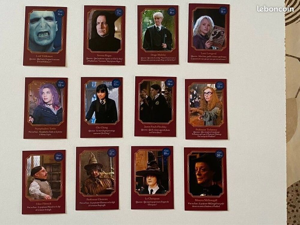 Carte Harry Potter Jeux / jouets