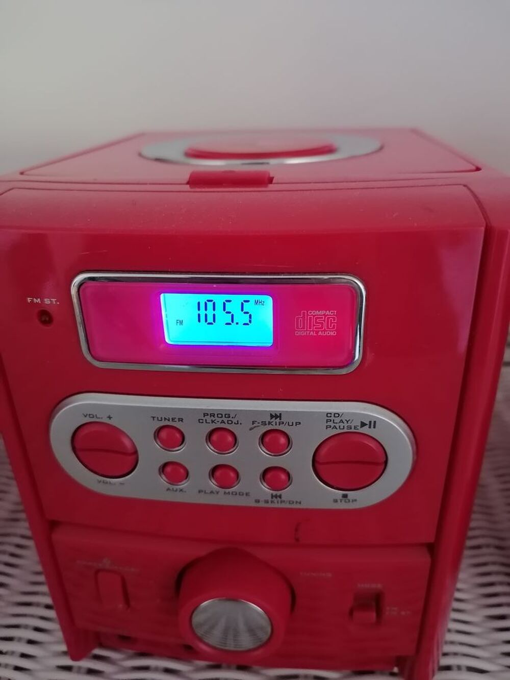 Mini cha&icirc;ne st&eacute;r&eacute;o rose Audio et hifi