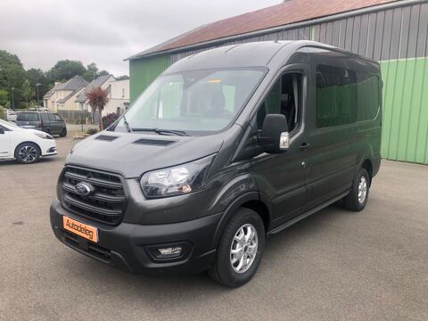 Ford Transit TRANSIT FGN CA T350 L2H3 2.0 ECOBLUE 170 S&S BVA TREND BUSINESS 2024 occasion Lanester 56600