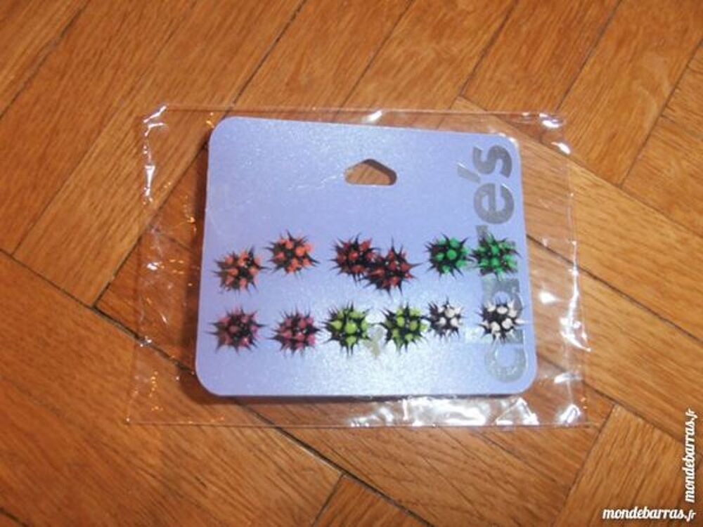 Boucles d'oreilles "Chardons" (28b) Bijoux et montres