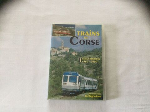 DVD trains de Corse n1. Les classiques 1960-2000. Editeur La Regordane 25 Saint-Denis-en-Val (45)