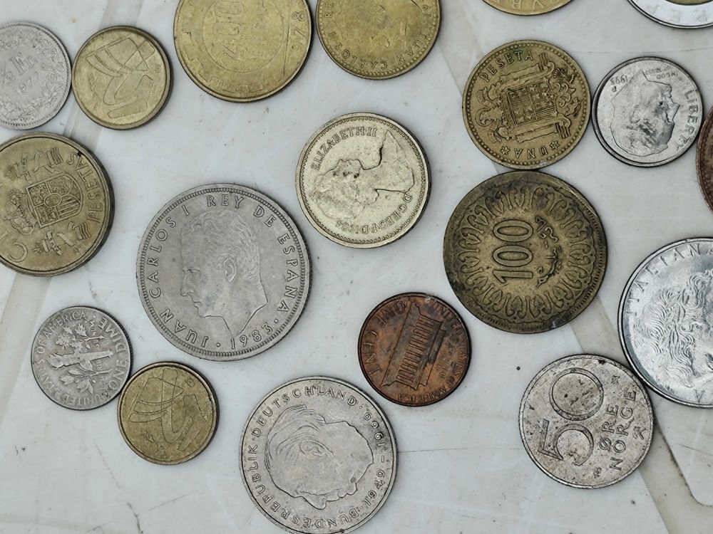 pi&egrave;ces de monnaie ancienne 