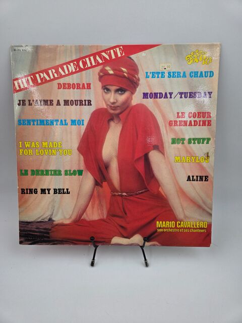 Vinyle 33 tours Hit Parade Chante : Mario Cavallero Deborah 6 Vulbens (74)