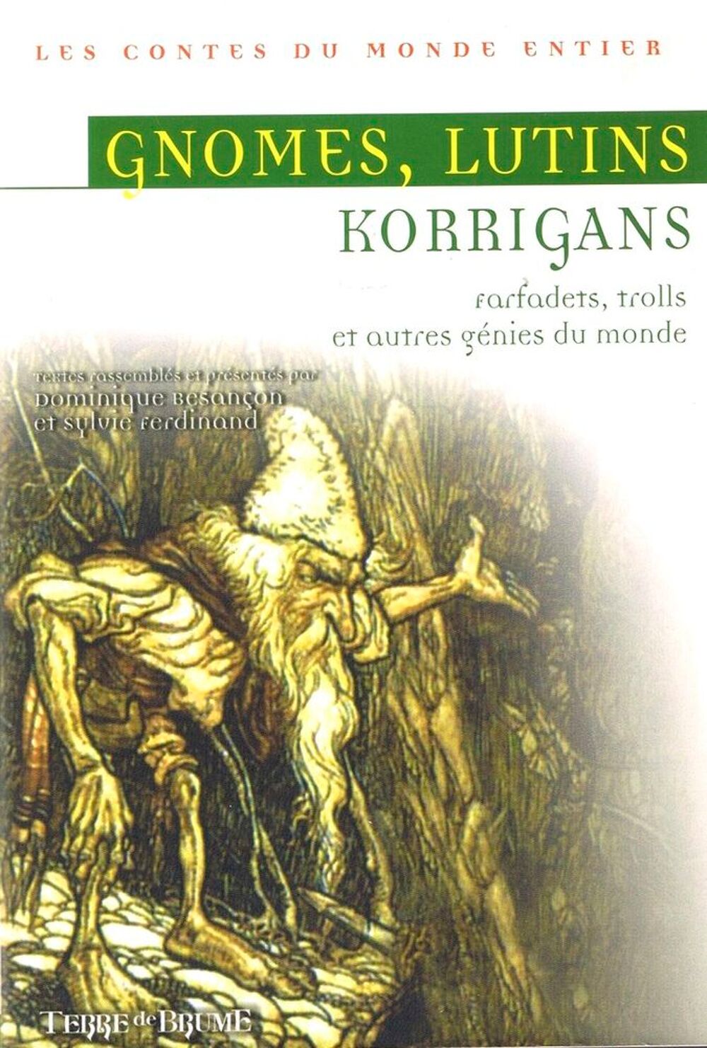 GNOMES, LUTINS et KORRIGANS, ANTHOLOGIE, NEUF Livres et BD