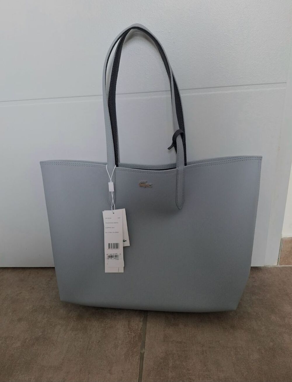 Lacoste - sac cabas Anna r&eacute;versible avec pochette Maroquinerie