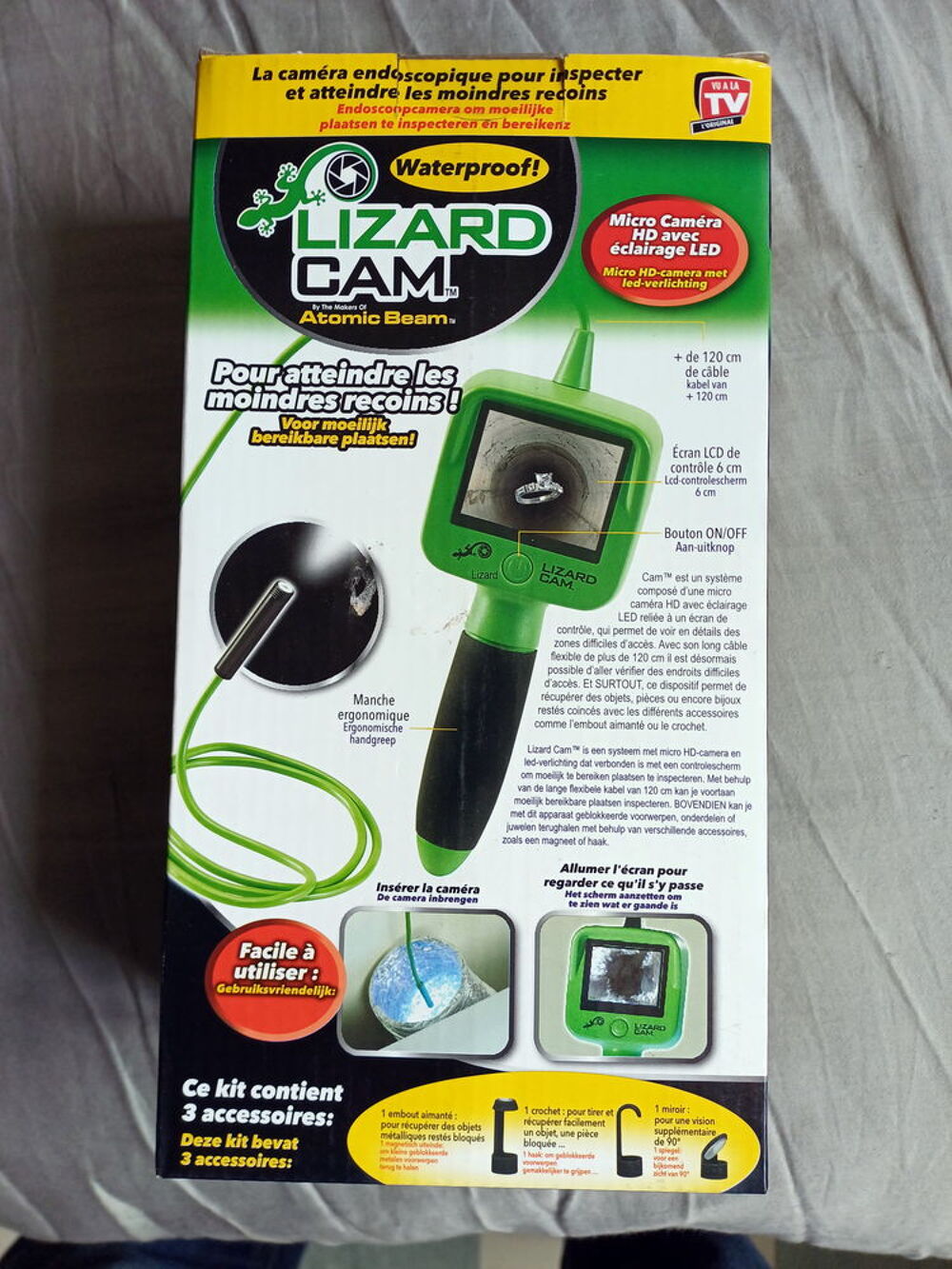 Cam&eacute;ra d'inspection LIZARD CAM neuve Bricolage