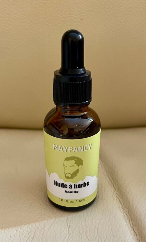 Huile à  barbe Vanille MAYFANCY flacon compte-gouttes 30 ml Grand-Couronne (76)