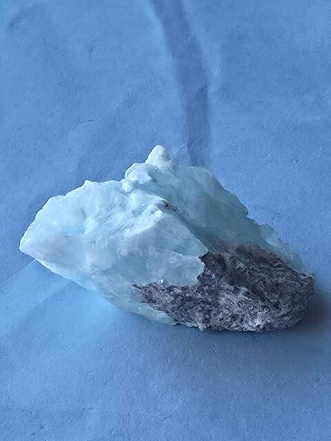 Spécimen Hémimorphite Bleutée Etoilée-RDC 21g 25 Bagneux (92)