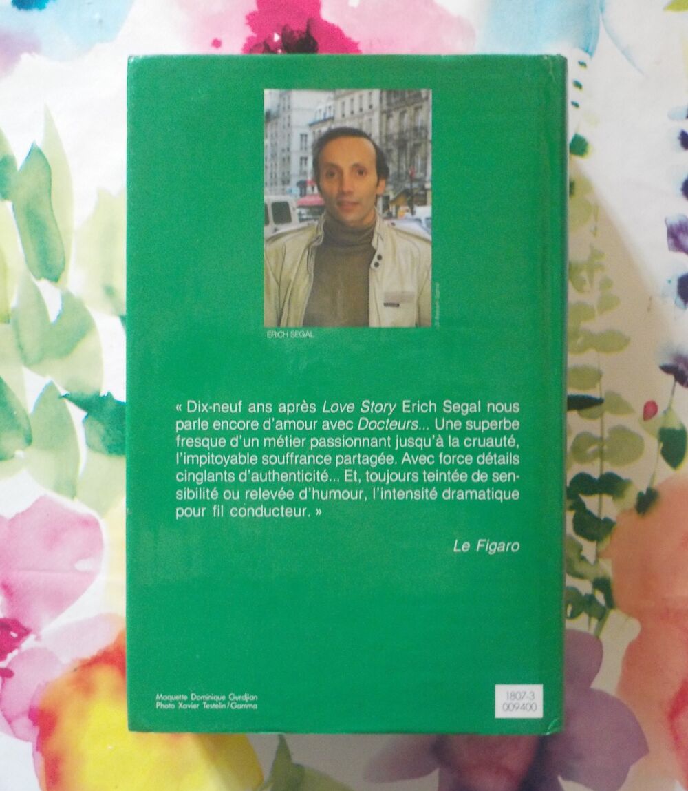 DOCTEURS de Erich SEGAL Ed. France Loisirs Livres et BD