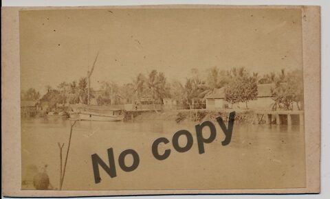 Cdv Photographie Pun-Ky Village Annamite Indochine ca1870 79 Loches (37)