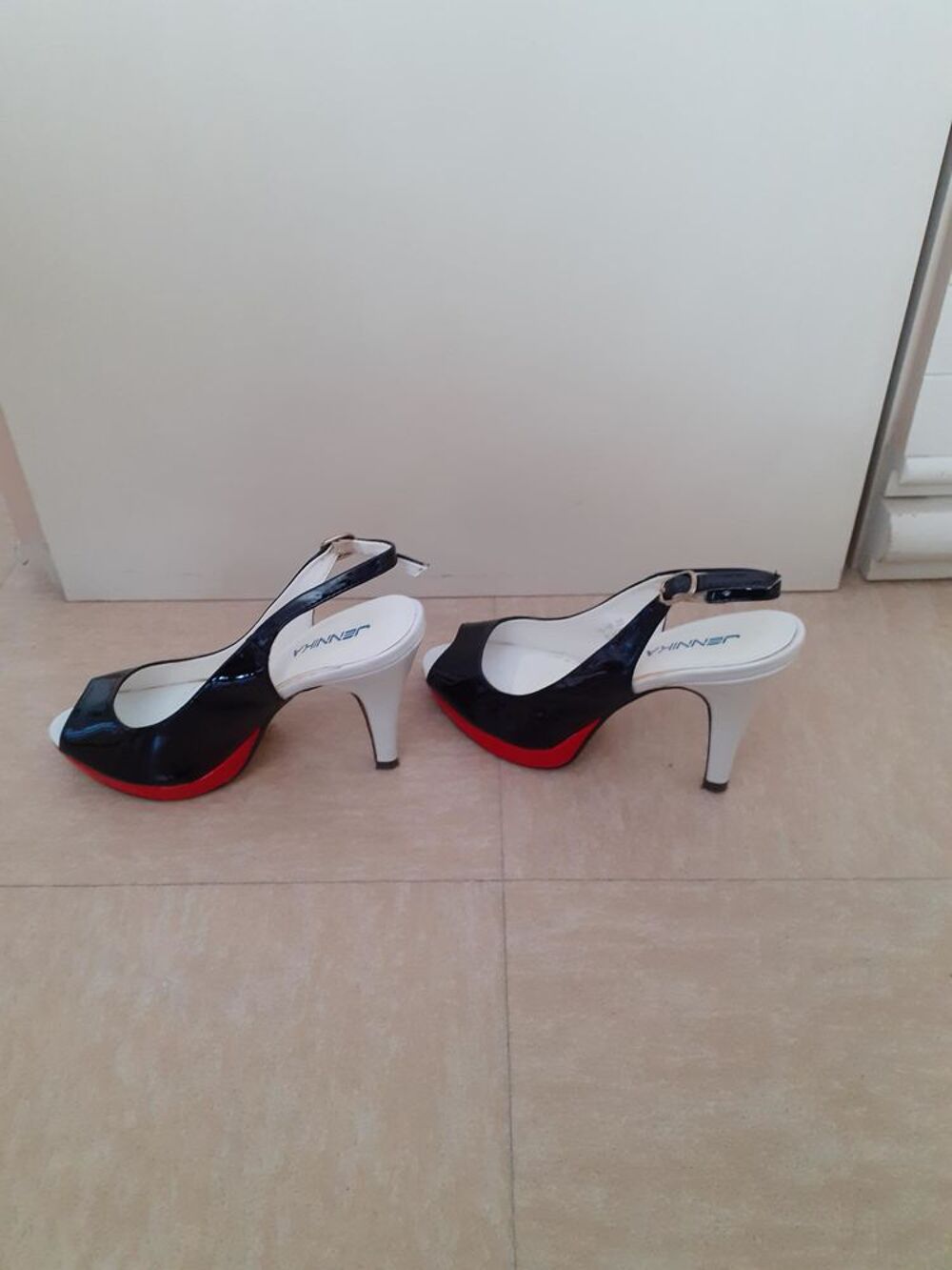 Escarpins ouverts avec bride arri&egrave;re Chaussures