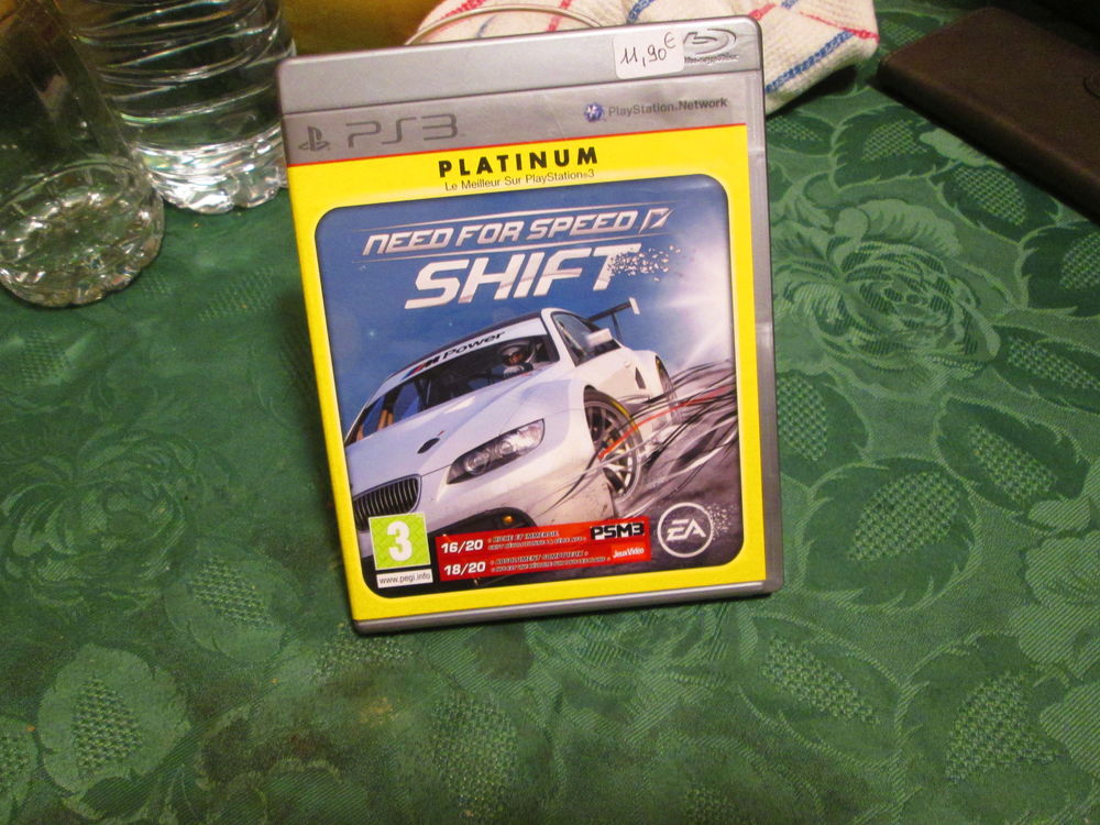 JEU PS3 NEED FOR SPEED SHIFT PLATINUM avec LIVRET Consoles et jeux vidéos