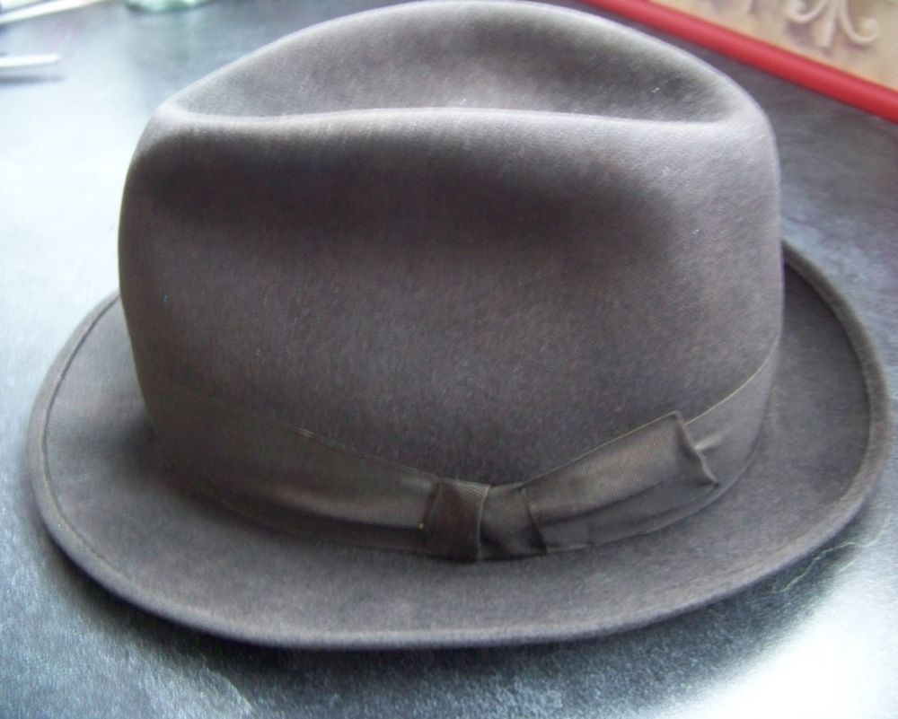 Chapeau feutre homme ancien 
