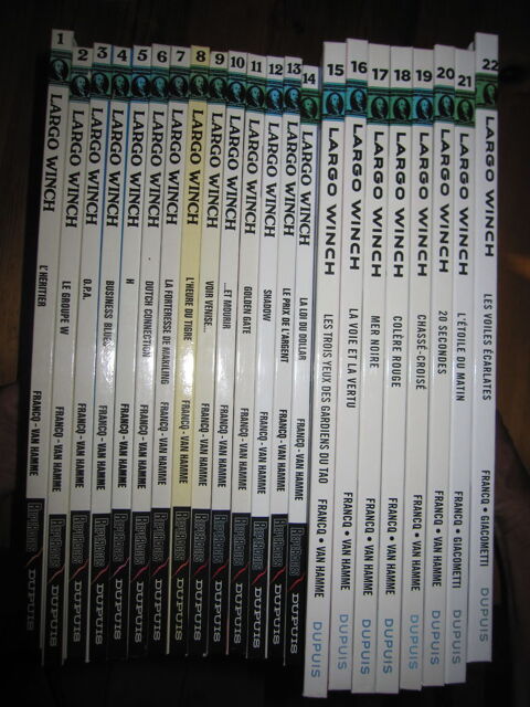 BD Largo Winch tome 1 � 22. 0 Travo (20)