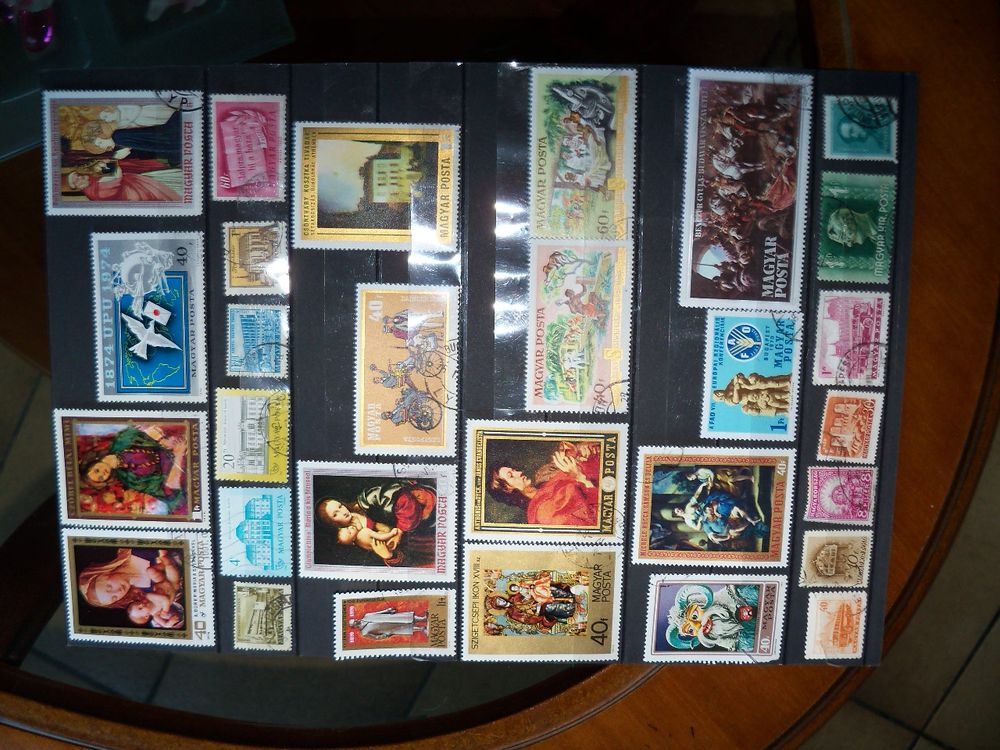 Timbres Hongrie 