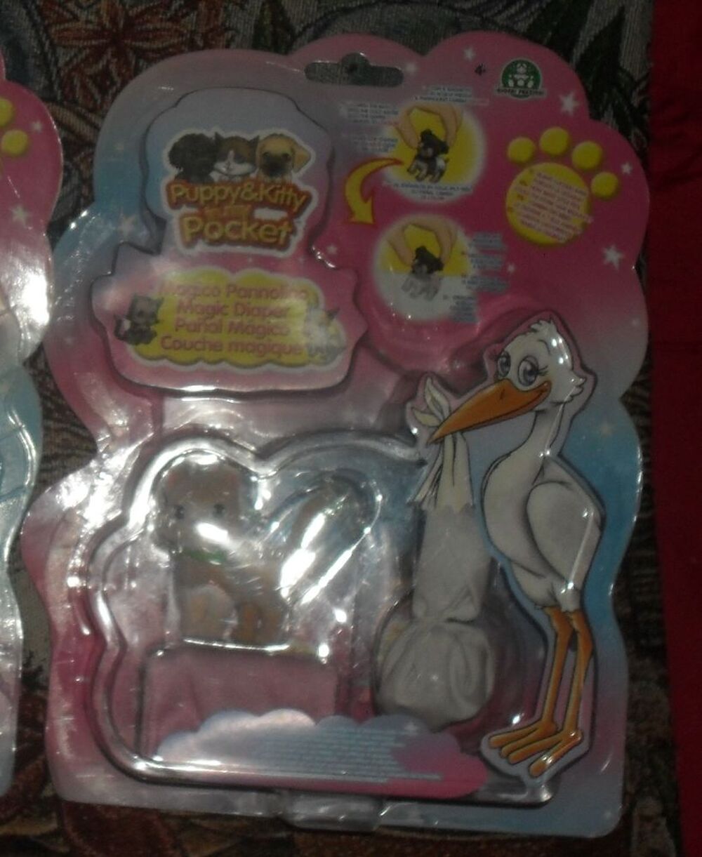 Lot de 2 Puppy &amp; Kitty in my pocket NEUFS Jeux / jouets