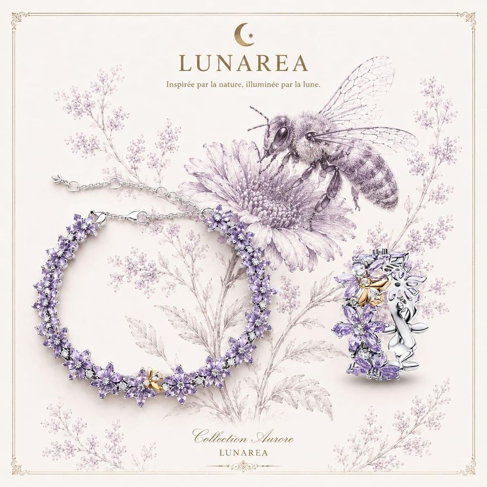 LUNAREA Des bijoux inspir&eacute;s par la nature et illumin&eacute;s par la lune 