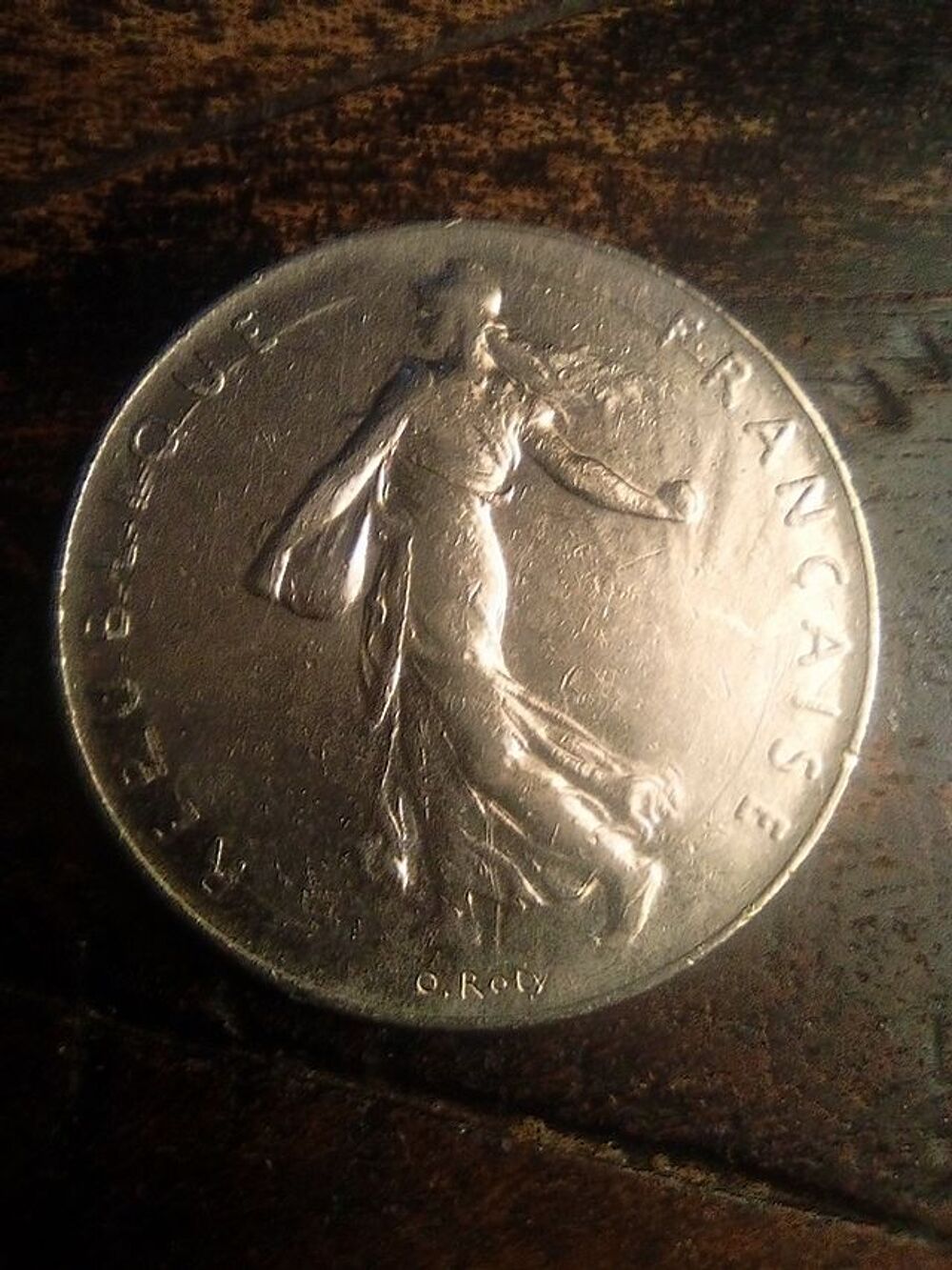 1 Franc Semeuse de 1961 Pi&egrave;ce Rare 