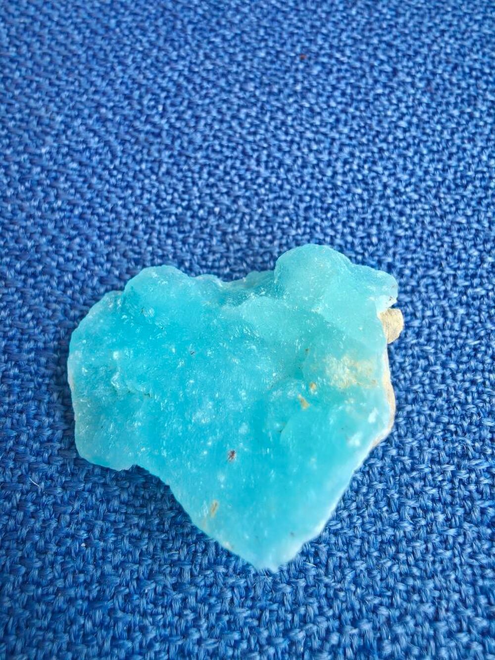 Superbe H&eacute;mimorphite Bleue Turquoise(Katanga)-6g 