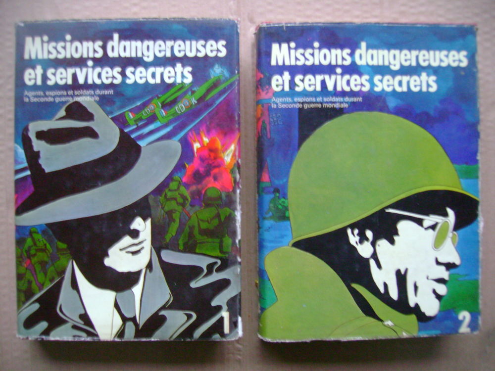 "Missions dangereuses et services secrets" Livres et BD