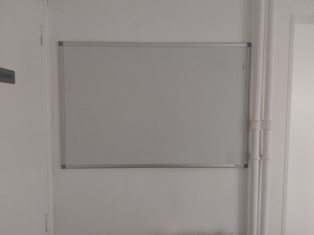 Tableau Vell&eacute;da blanc aimant&eacute; Meubles