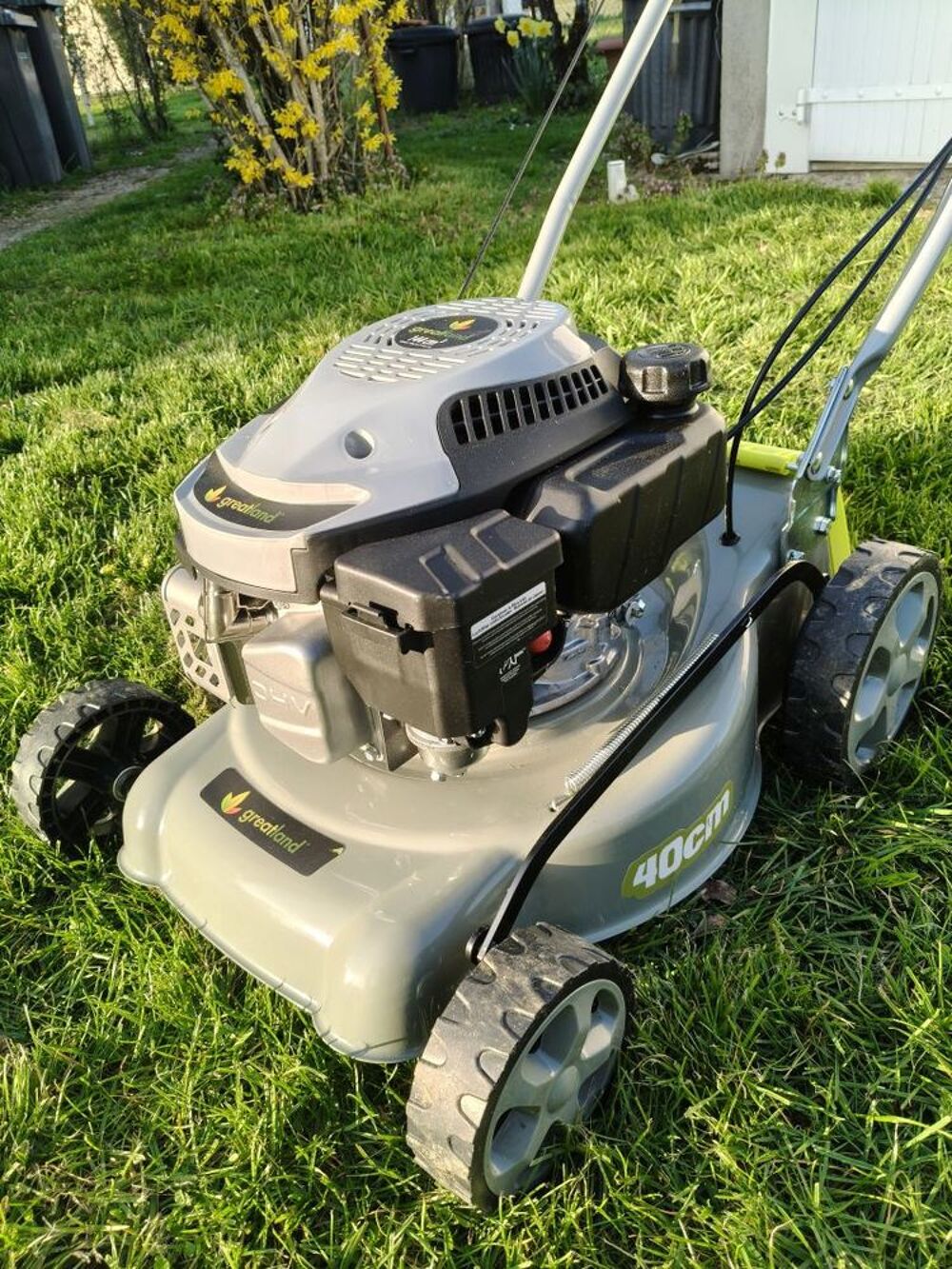 TONDEUSE &Agrave; GAZON THERMIQUE TRACT&Eacute;E
Bricolage