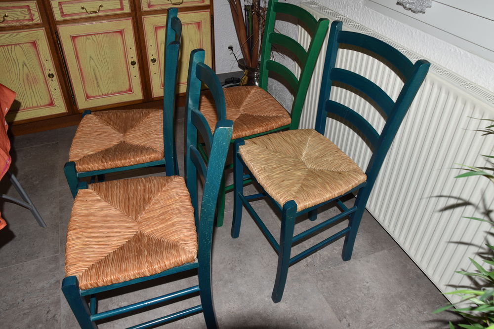 chaises paille Meubles