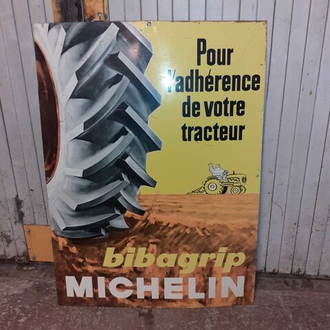 Tle srigraphie MICHELIN pneus  Bibagrip  100 Saillat-sur-Vienne (87)