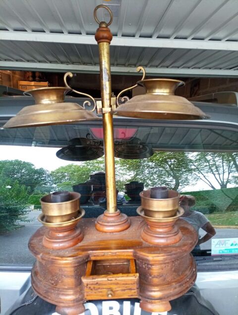 lampe pour bureau bois et étain 50 64000 Pau