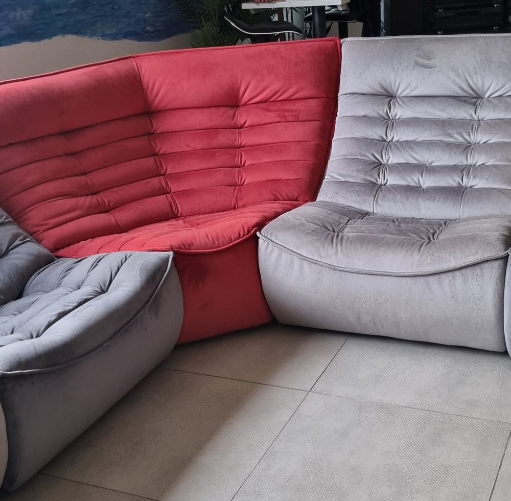 Ensemble canap&eacute; modulable contemporain ZANZIBAR HomeSalon Meubles