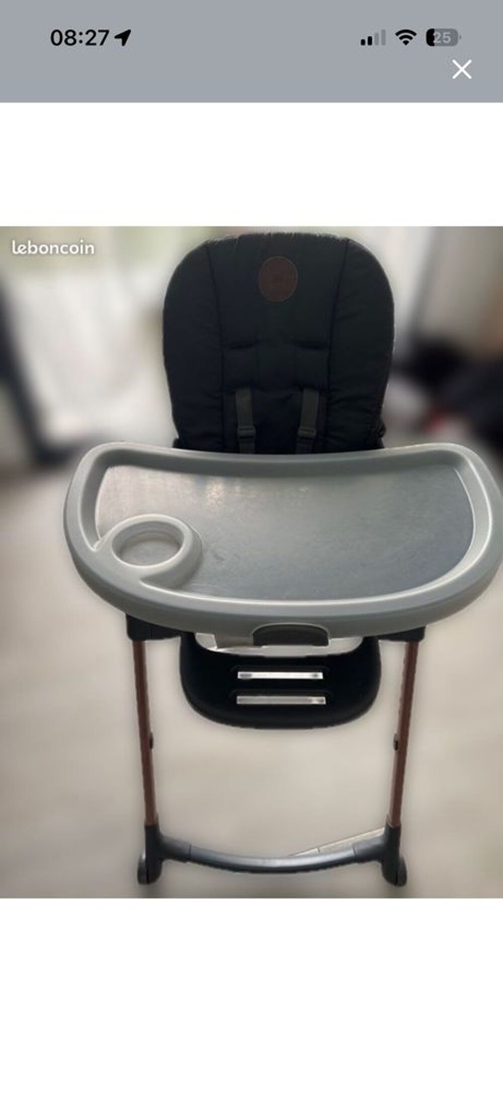 chaise haute Puériculture