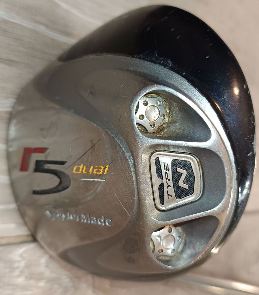 Driver de Golf Taylormade R5 Dual Gaucher 10,5&deg;Homme Sports