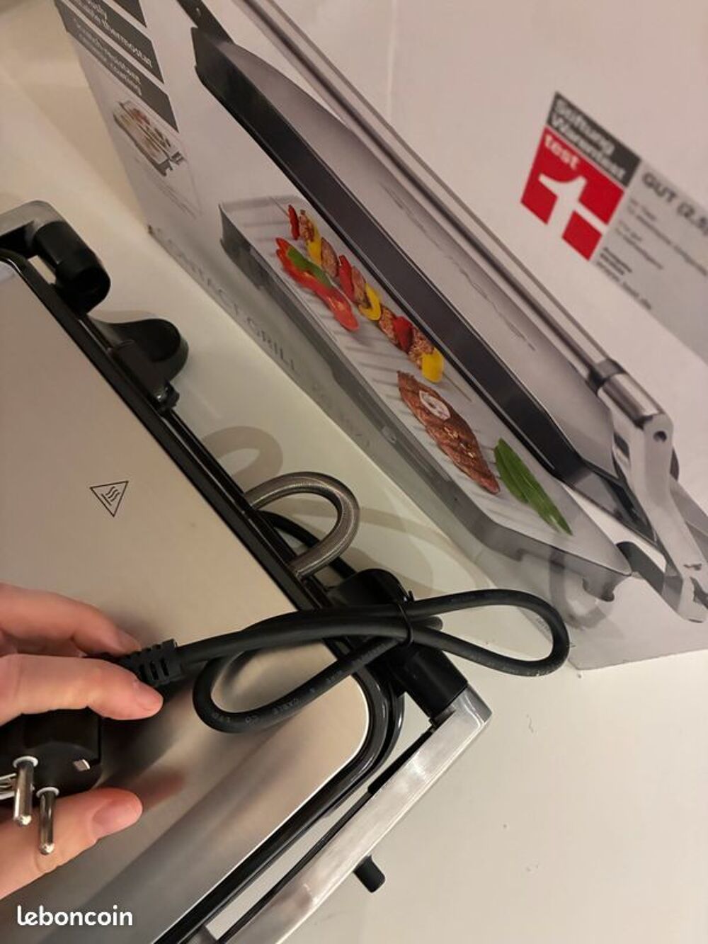 CLATRONIC Gril Multifonction Plaque C&eacute;ramique Kg 3571 Electrom�nager