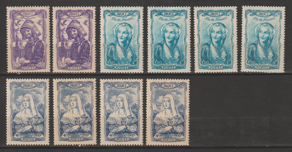 TIMBRES NEUFS** ANNEE 1943

