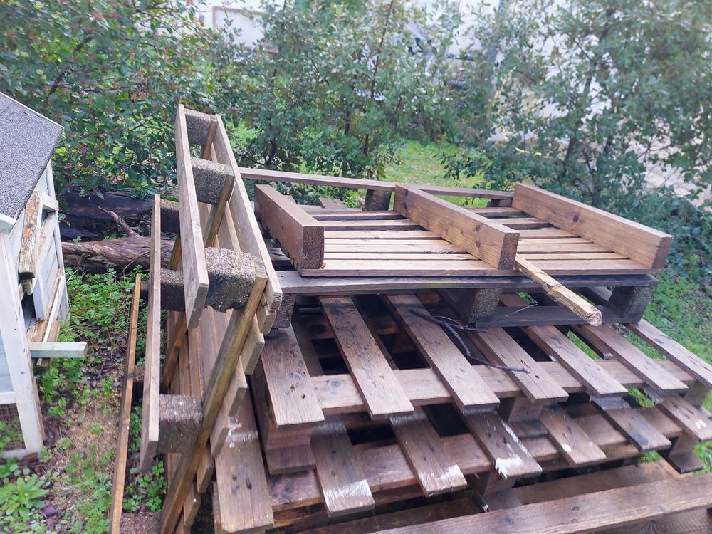 Palettes en bois Bricolage