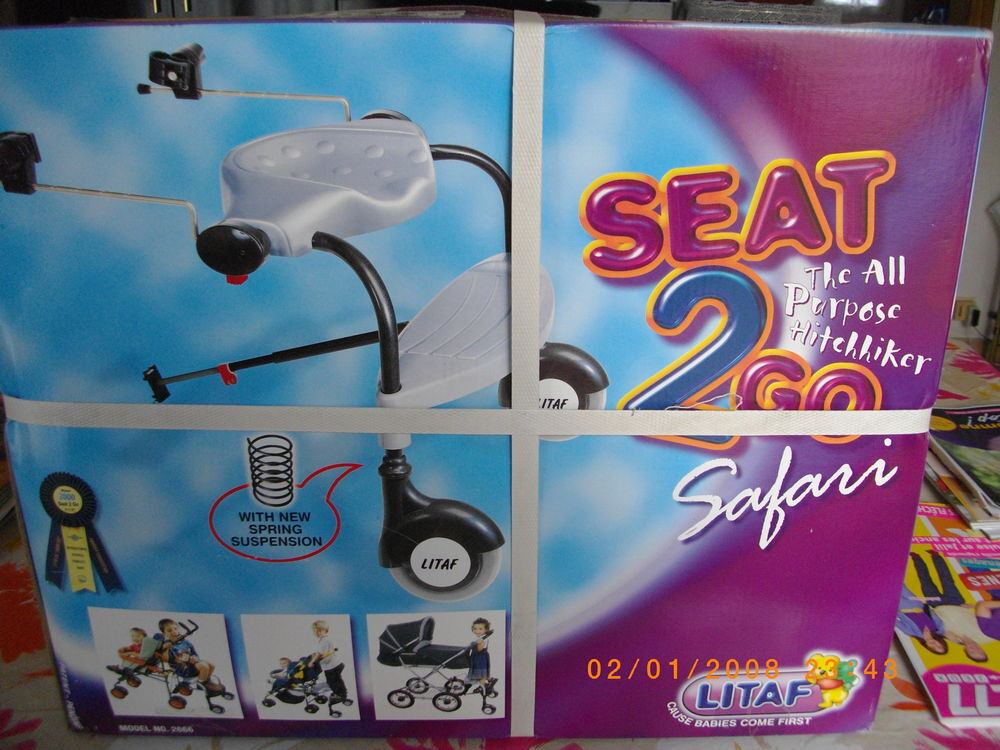 MARCHEPIED ET/OU SIEGE POUR POUSSETTE ENFANT Pu�riculture