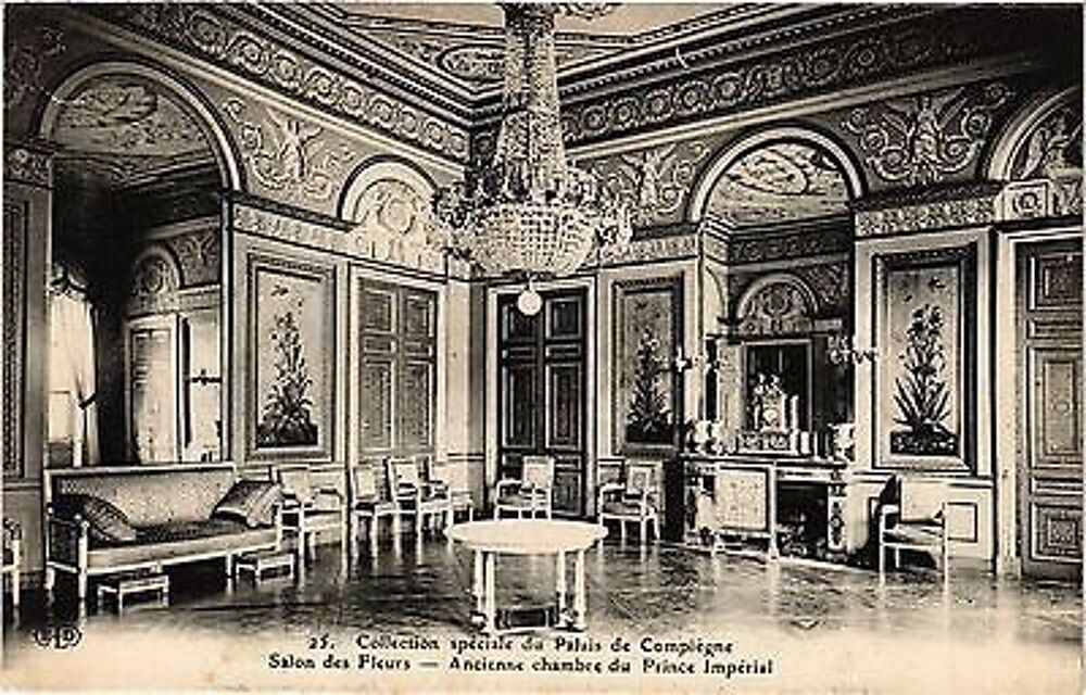Carte postale Palais de Compi&egrave;gne 