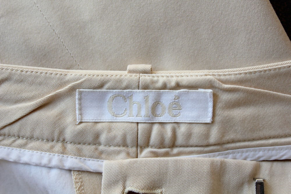 Pantalon beige CHLOE T.36 Vêtements