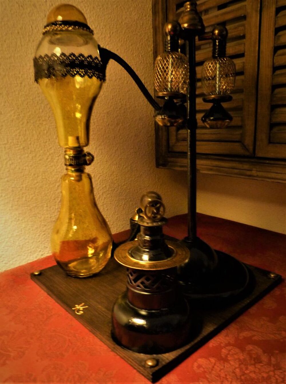 Labo de Curiosit&eacute; "VICTORIAN LABORATORIUM" Steampunk Décoration