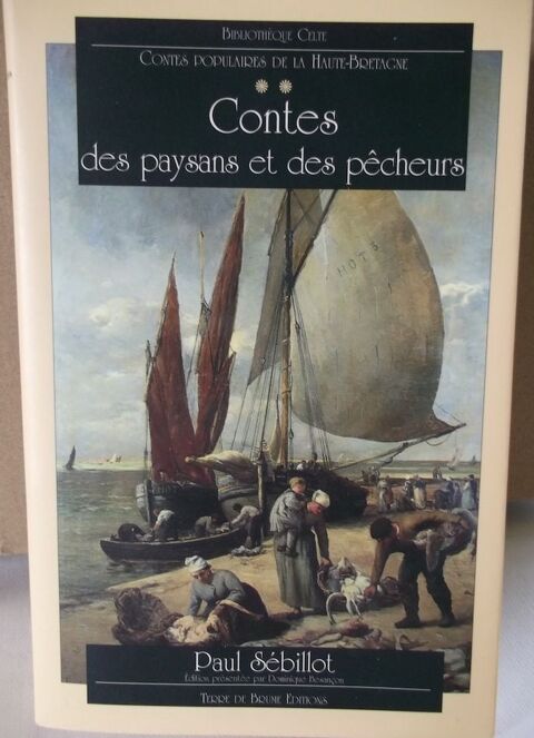 SBILLOT, CONTES des PAYSANS & PCHEURS,HAUTE BRETAGNE, NEUF 8 Penvnan (22)