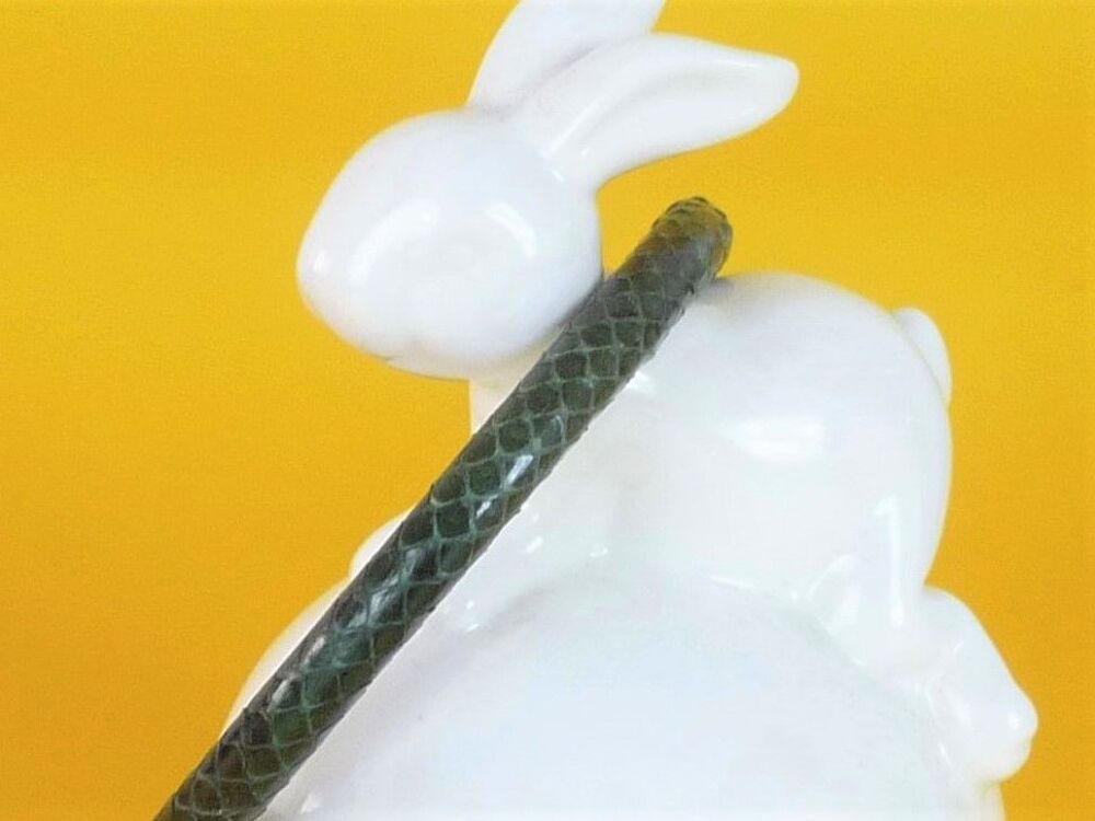 Bracelet en L&eacute;zard Vert Fonc&eacute;- Neuf Bijoux et montres