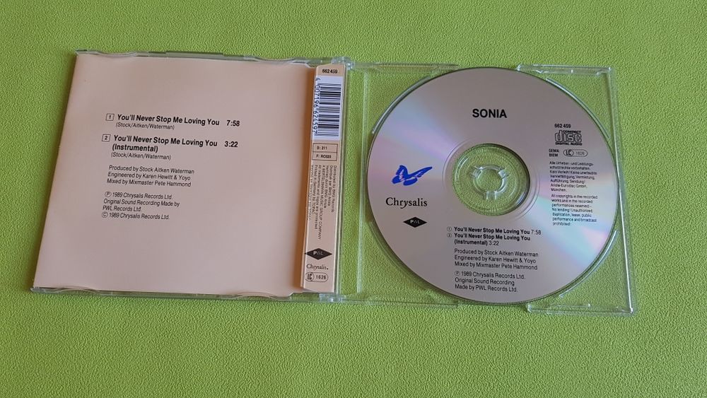 SONIA CD et vinyles