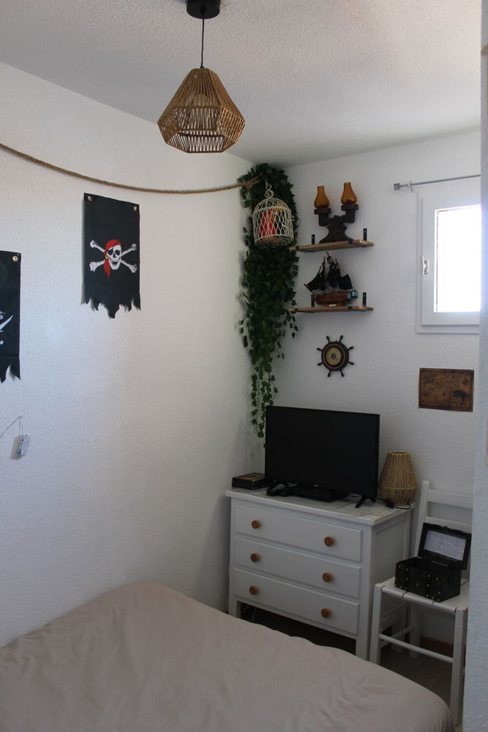   Appartement Pirate Valras-Plage 4 pers Plage 100m Port 10m Languedoc-Roussillon, Valras-Plage (34350)