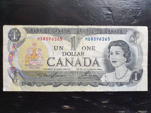Billet un dollar Canada 16 Bordeaux (33)