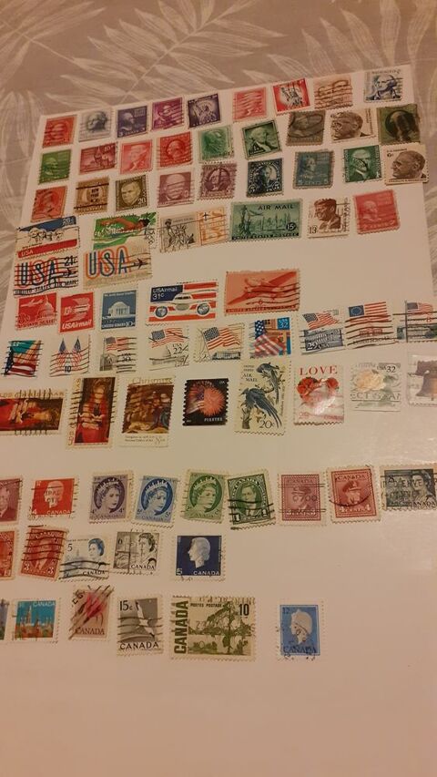 Lot de 1970 timbres monde 20 Grisolles (82)