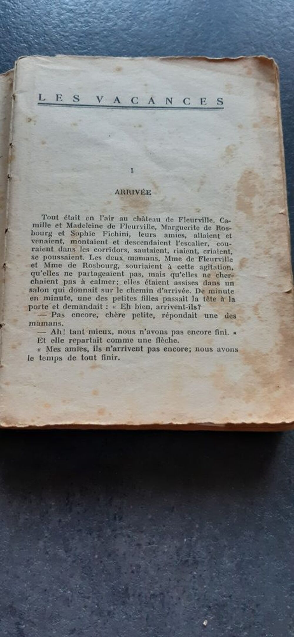 Les vacances Livres et BD